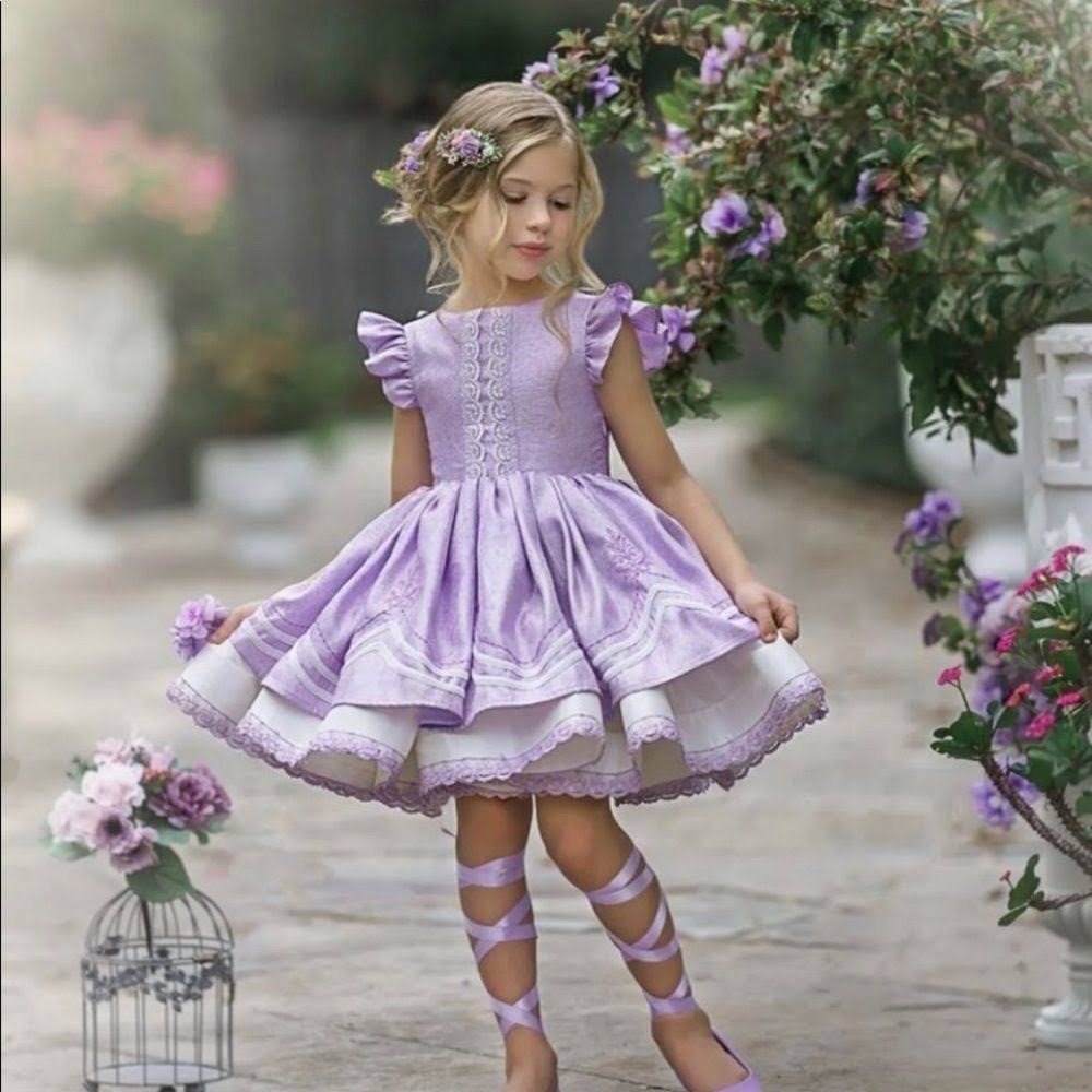 Dollcake Gleam In The Light Dress Size 4 Lilac